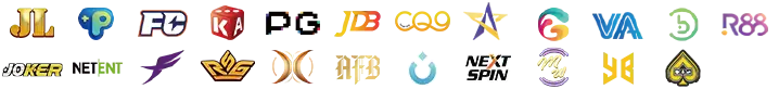 ABC8 games providers section featuring online casino slots live casino and app download options