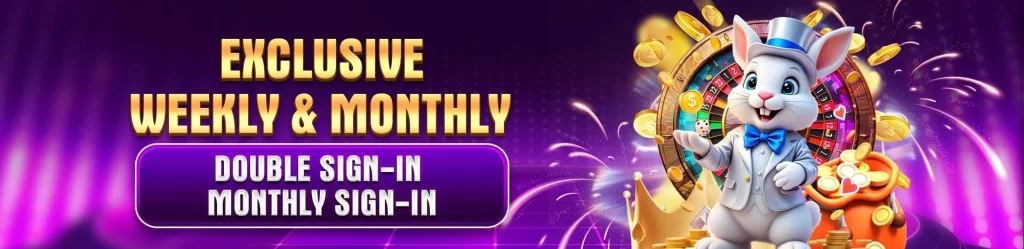 ABC8 exclusive weekly and monthly sports promotions banner with special rewards and bonus offers for active players